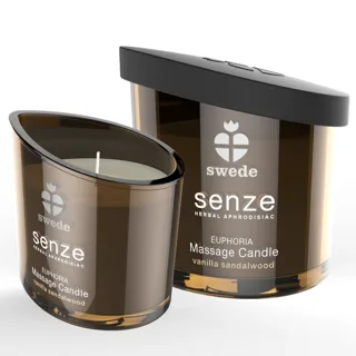 Bougie de Massage Senze Euphoria - Vanille, Bois de Santal Swede