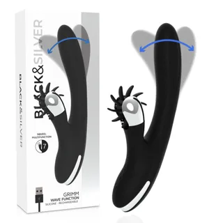 Vibromasseur Black&silver