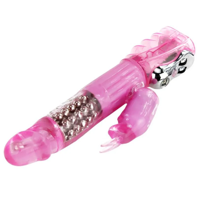 Vibromasseur Vibrateuravec Rotation et Rabbit Multive Vitesse et Baile