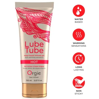 Tube de Lubrifiant Chauffant à Base de Eau, Gel Intime Orgie lubrifiant base eau