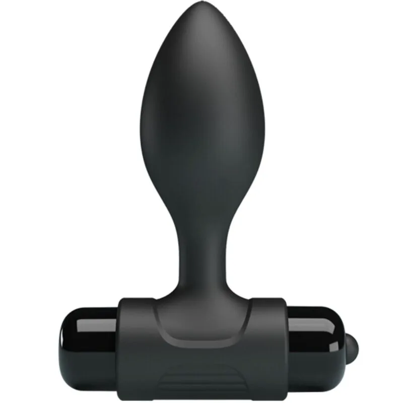 Vibra Butt 10 Vibrations Plug Anal Noir Pretty Love
