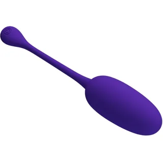 Œuf Vibrant Knucker Pretty Love - avec sa base - Violet