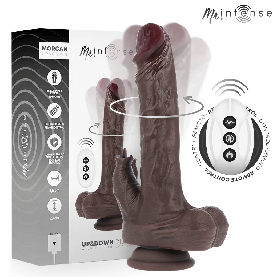 Vibromasseur Morgan Poupée Multifonction Réaliste avec Vibration et Mr Intense