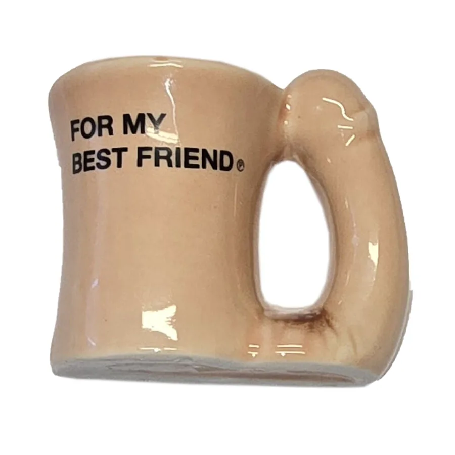 – Mug Aimant en Céramique avec Anse en Forme de Pénis « jeu coquin
