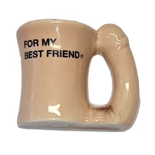 – Mug Aimant en Céramique avec Anse en Forme de Pénis « jeu coquin