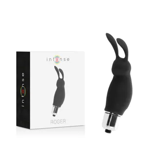 Stimulateur clitoridien Lapin Roger Noir Intense