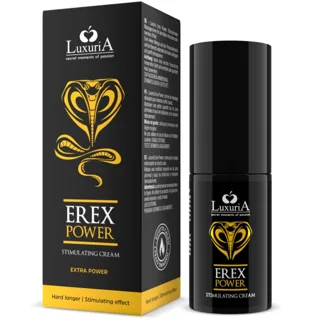 Erex Power Crème Pénis Dur Plus Long 30 ML Intimateline Luxuria crème aphrodisiaque homme