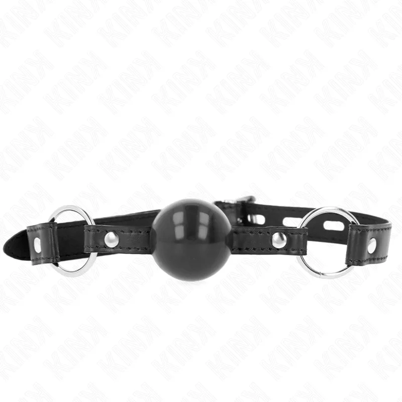 Balle TPE Noire 4 CM Bag 60 X 2 CM Kink noir bâillon