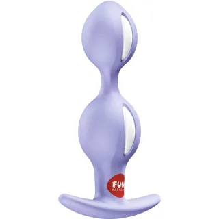 Duo de B-balls Plug Anal Violet Fun Factory