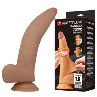 Xander Gode Réaliste 20 cm Ø 5 cm Naturel Pretty Love