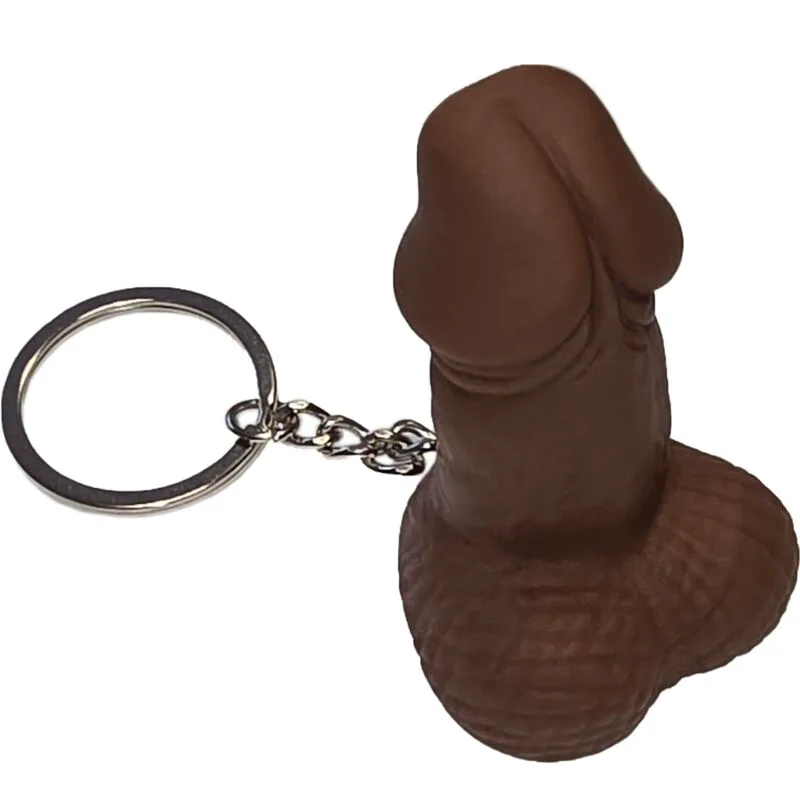 Porte-clés en Forme de Pénis Mulâtre Diablo Picante jeu coquin
