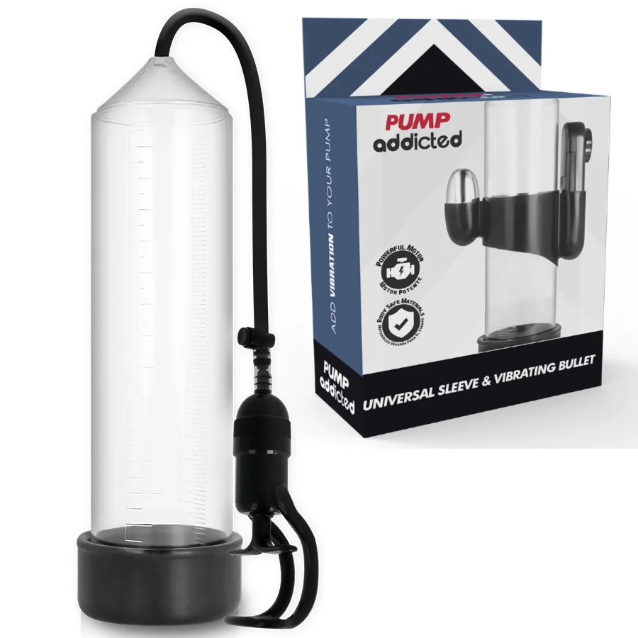 Vibromasseur Transparent Rx5 Pump Addicted
