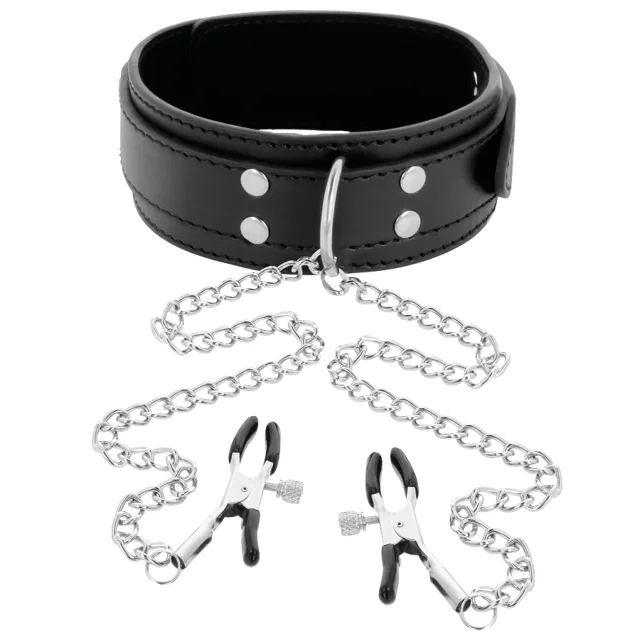 Collier avec Pinces Nipple