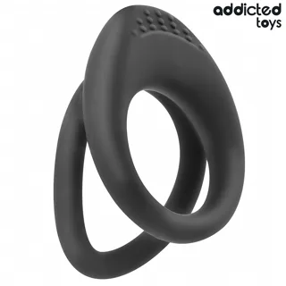 Anneau pénien Double Texture Addicted Toys