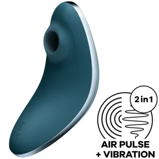 Vulva Lover 1 Stimulateur et Vibromasseur Air Pulse Bleu Satisfyer bleu stimulateur clitoridien