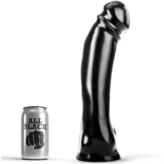 Gode 33 cm All Noir All Black
