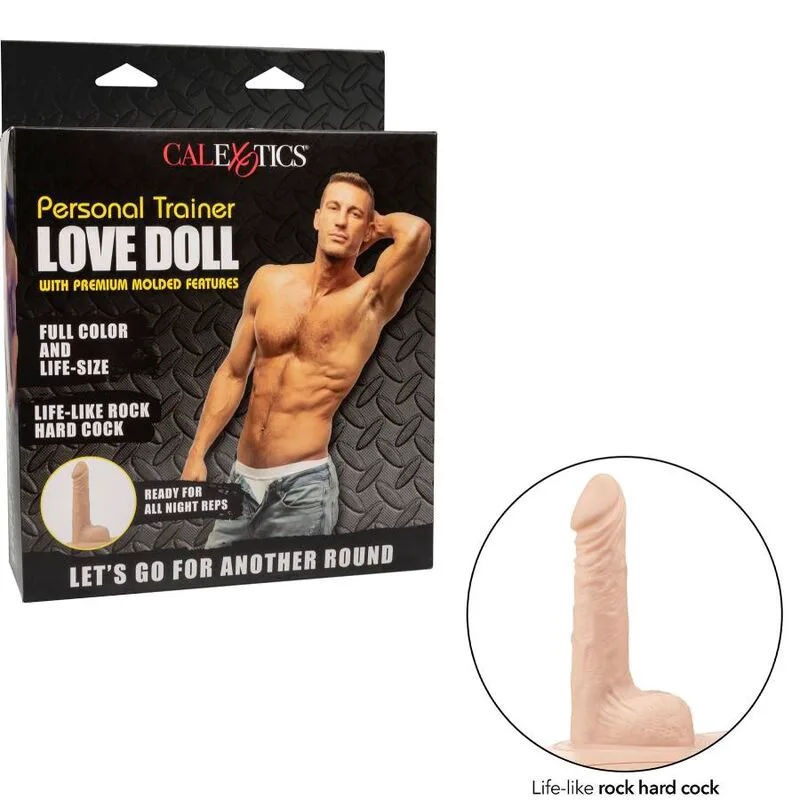Love Doll avec Entraîneur Personnel Calexotics poupée gonflable