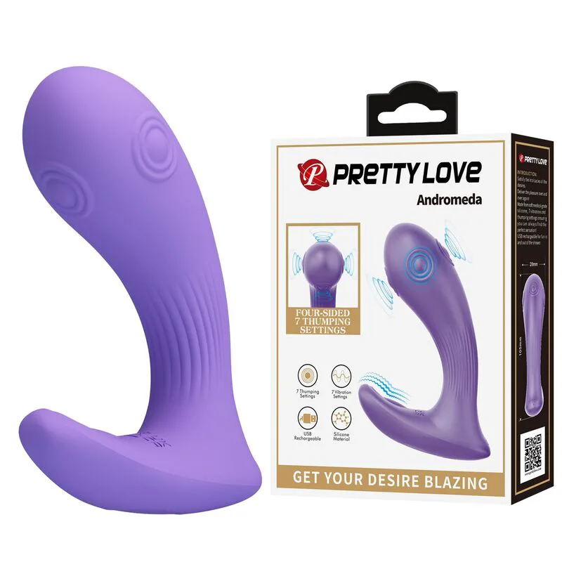 Andromeda Vibromasseur à Double Stimulation Rechargeable