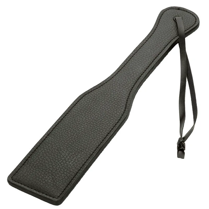 Nocturnal Paddle en Cuir Noir Calexotics noir fouet & martinet