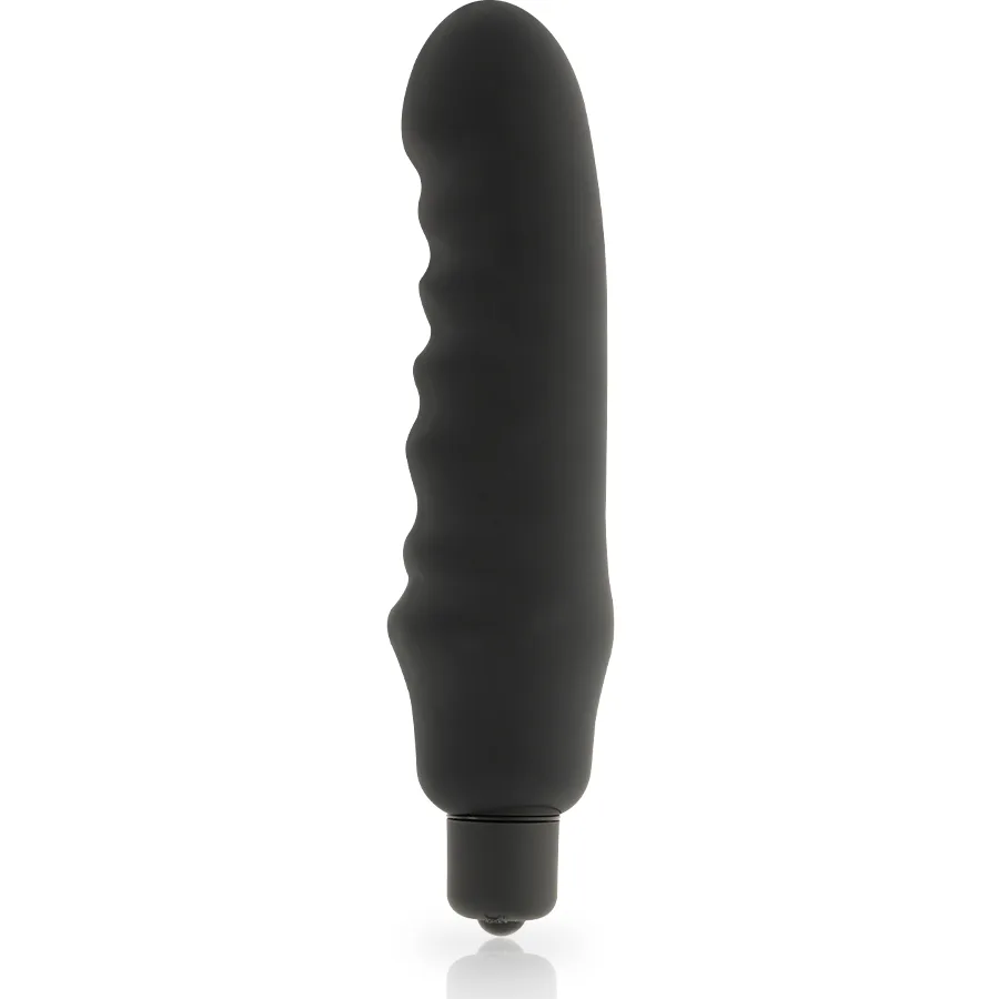 Stimulateur clitoridien Genius Noir Silicone Dolce Vita