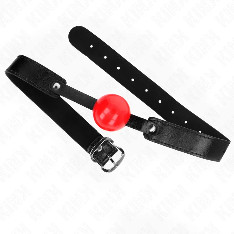 Balle TPE Souple 4 CM Bâillon Modèle 1 66 X 2,5 CM Kink bâillon