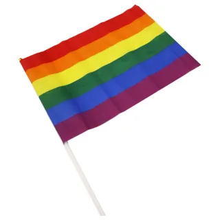 Grand Fanion Drapeau LGBT Pride jeu coquin