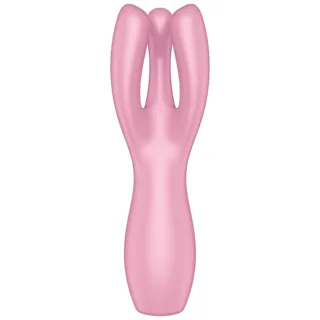 Stimulateur clitoridien Vibromasseur Threesome 3 Rose Satisfyer