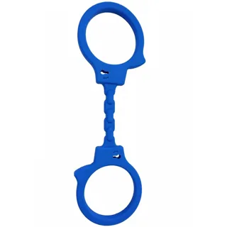 Menottes en Silicone Bleues Diablo Picante menottes