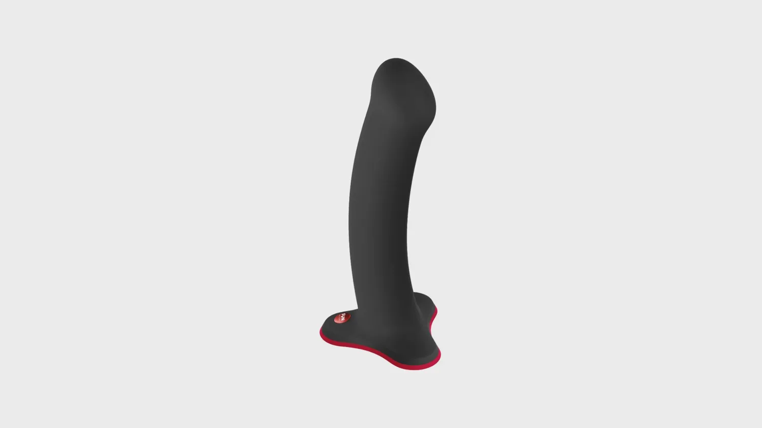 Gode point G Fun Factory Magnum noir de profil, tige galbée vers l'avant pour viser la paroi antérieure