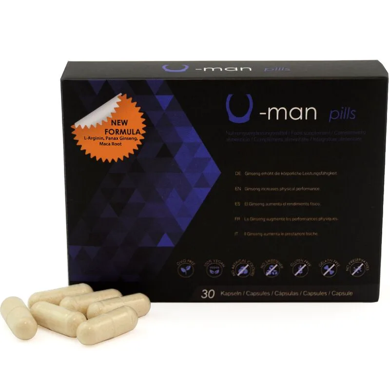 Aphrodisiaque U-man Augmente la Taille du Pénis et la Puissance 500 Cosmetics