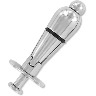 Plug Anal en avec Serrure Metal Hard