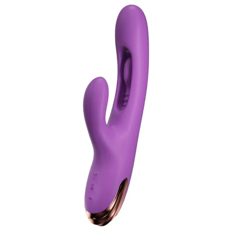 Vibromasseur Point G Lapin avec Mouvement Numérique Violet She.e.o