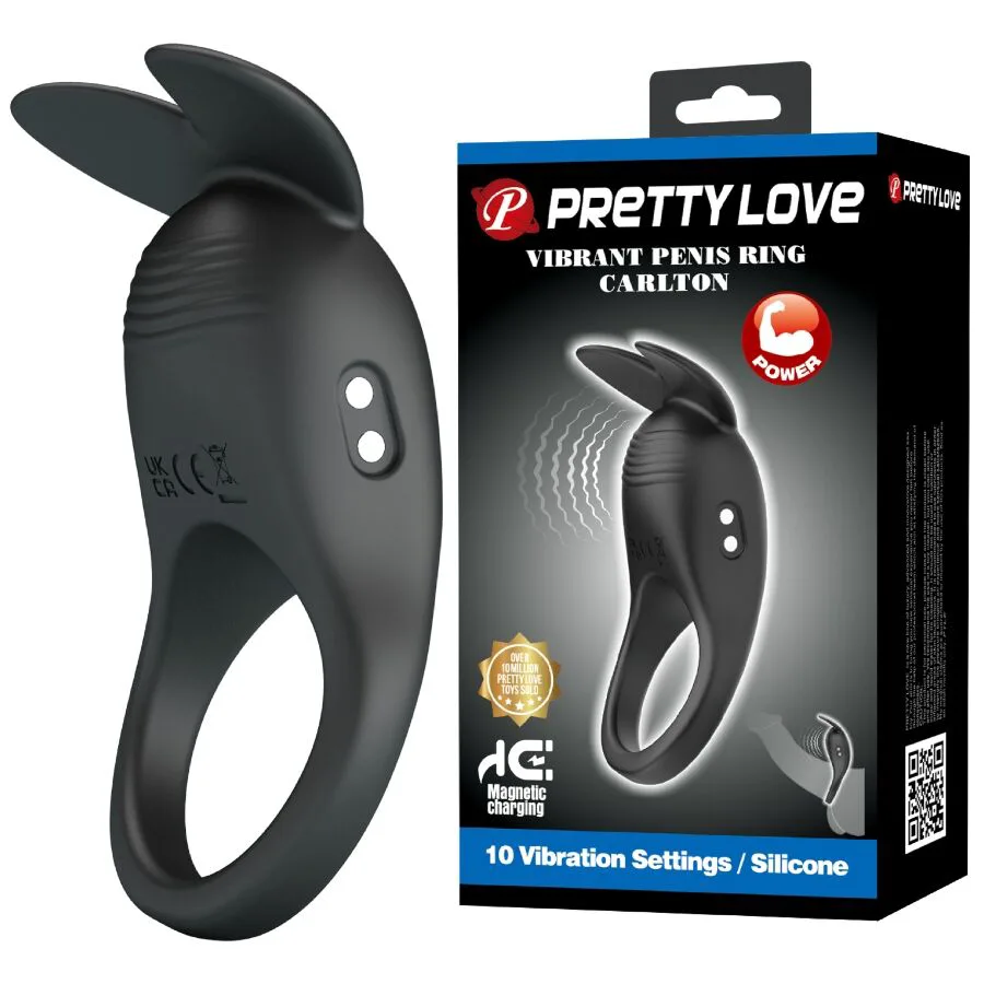 Carlton Anneau pénien avec Stimulateur Clitorial Pretty Love