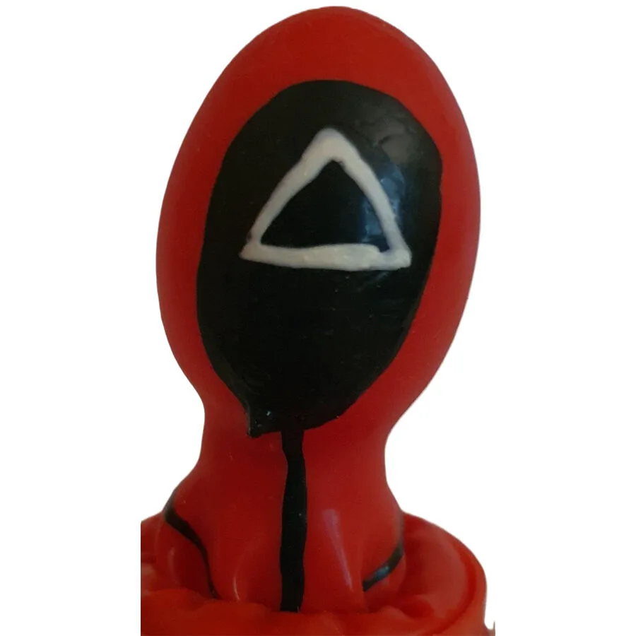 Triangle de Préservatifs Fantaisies Peints à la Main Condomerie