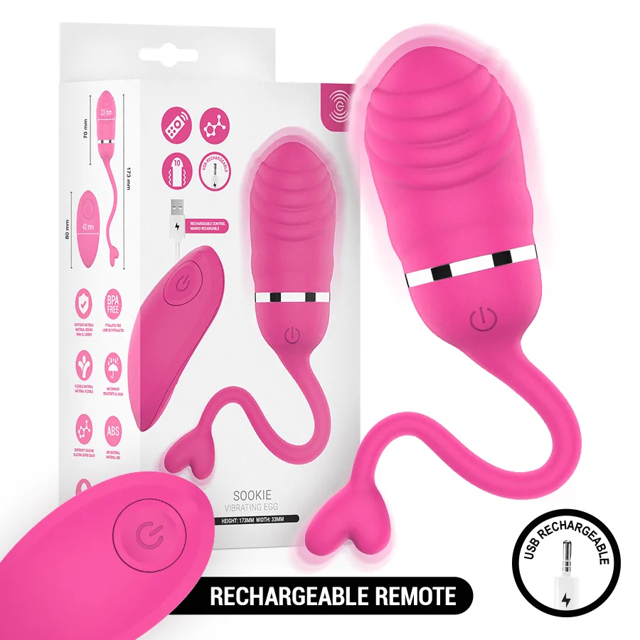 Œuf Vibrant Sookie Intense - détail de la commande - Rose