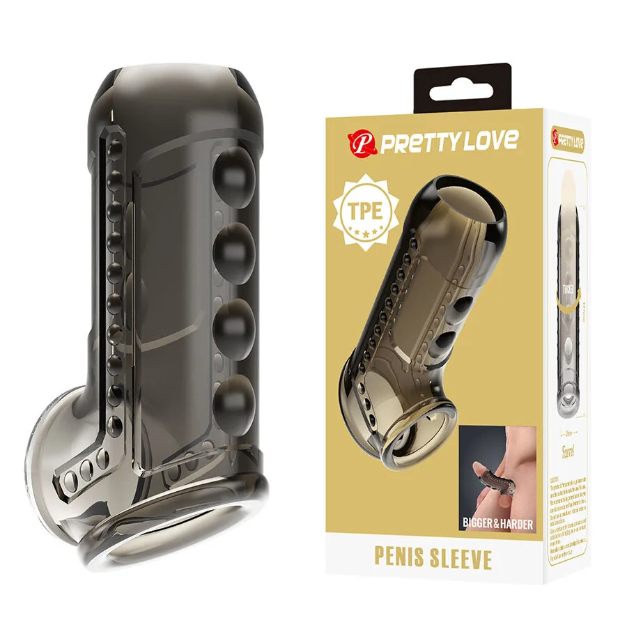 Gaine à pénis Manchon Pénis Texturé Pretty Love