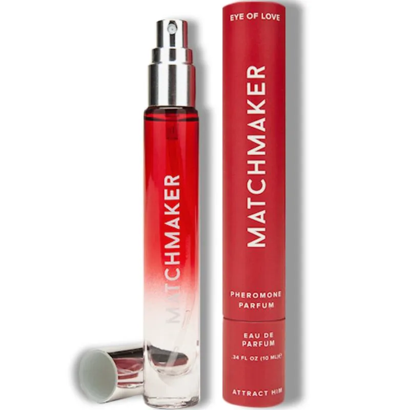 Parfum Matchmaker Red Diamond Phéromone L'attire 10 ML Eye Of Love rouge phéromones