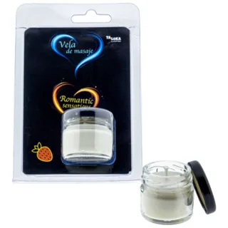 Bougie de Massage Fraise Taloka