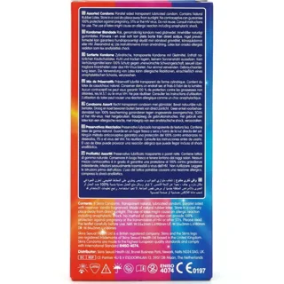 Pack de 8 Préservatifs Premium Assortis Skins