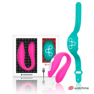 Vibromasseur Watchme Double Technologie Fuchsia / Eau de Wearwatch