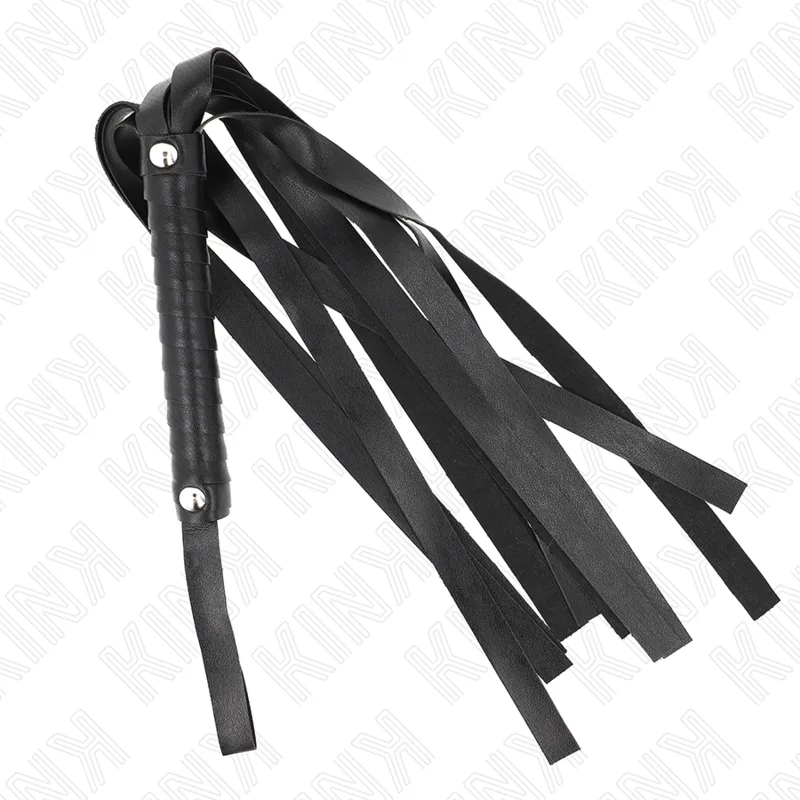 Fouet à Queue Large Noir 48,5 CM Kink noir fouet & martinet