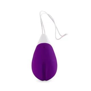 Œuf Vibrant Jan Intense - détail de la texture - Lilas