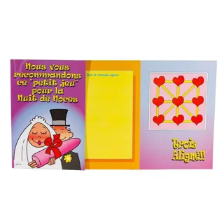 Carte Nuit de Mariage /fr Femarvi jeu coquin