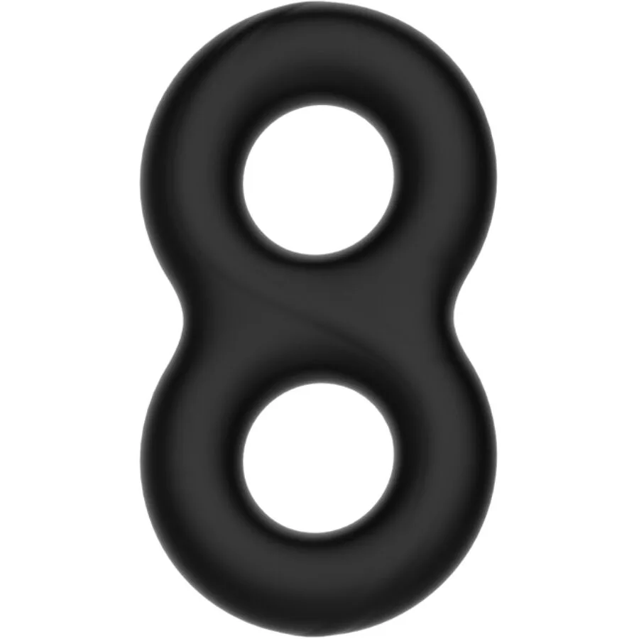 Bague en Silicone Double Infinity Crazy Bull