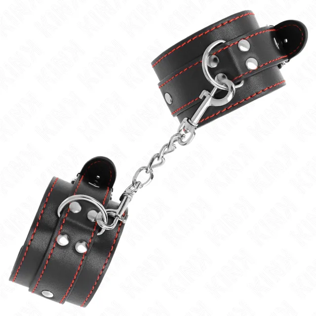 Menottes avec Doublure Réglable 20-28 cm
