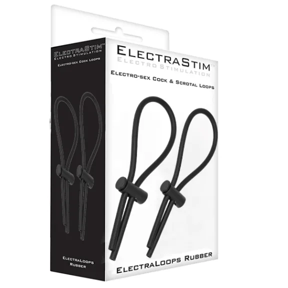 Caoutchouc Adj. Boucles de Bite et Scrotales Electrastim électrostimulation