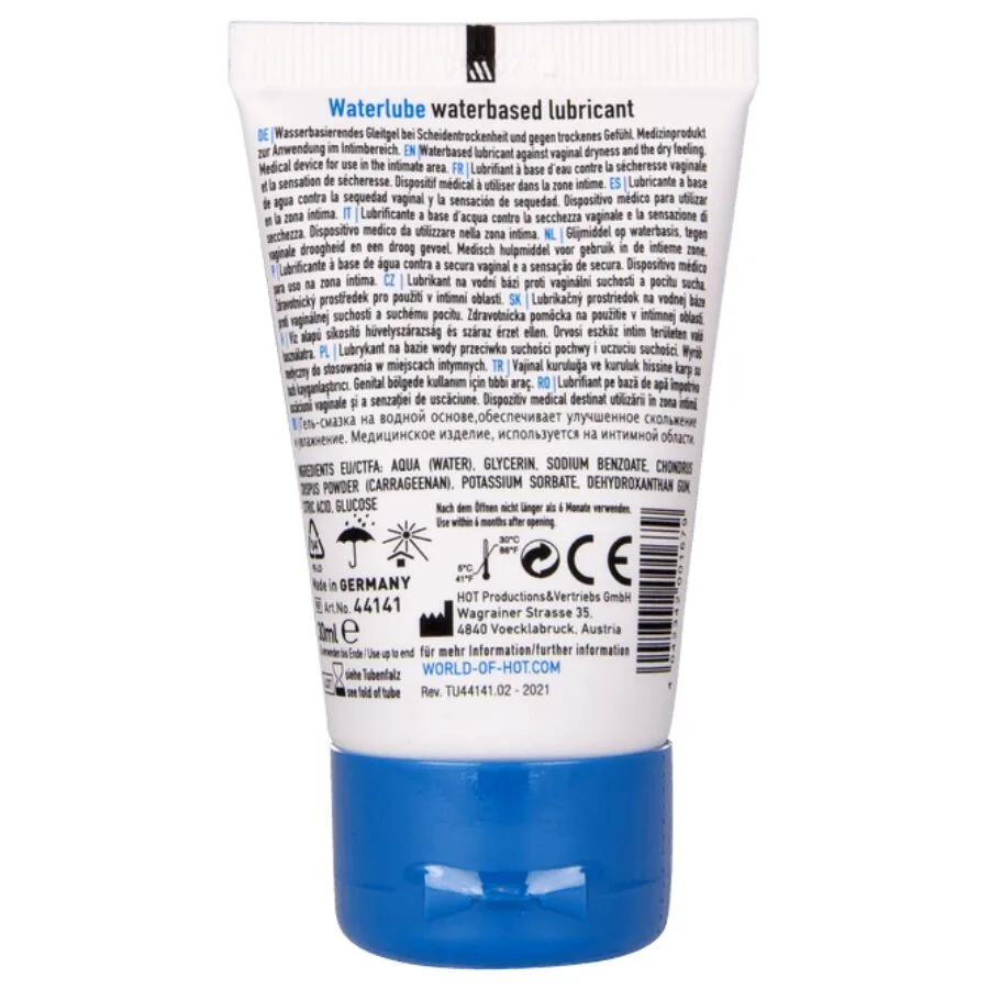 Lubrifiant à Base d'Eau Eau 30 ml Hot