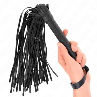 Fouet Bleu Foncé Noir 43,5 CM Kink noir fouet & martinet