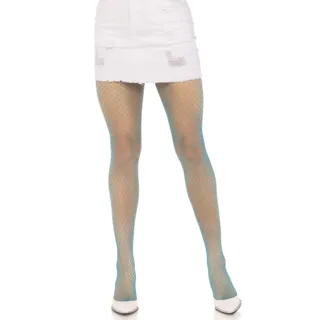 Collants Résille Lycra Bleu Leg Avenue