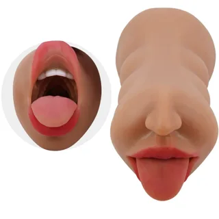 Sarah Double Masturbateur Bouche & Vagin Chair Crazy Bull — vue 3